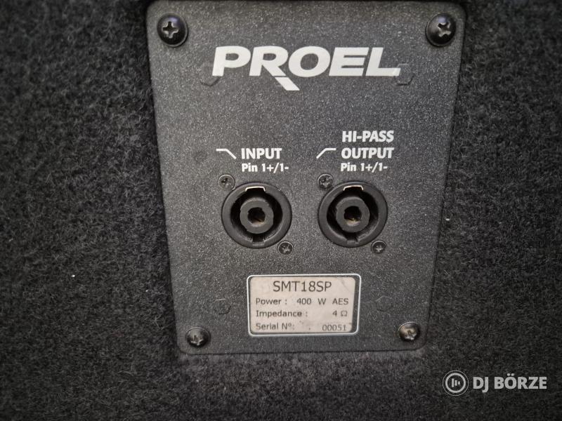 Proel 18" sub pár