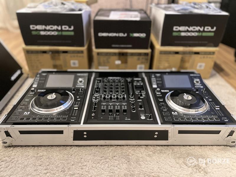 Gyűjtői állapotú ,dobozos, 2 db DENON SC5000M + 1 db DENON X1800 + MAGMA rack