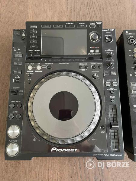 2db CDJ 2000 Nexus + DJM 900 Nexus keverő