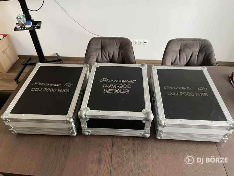 2db CDJ 2000 Nexus + DJM 900 Nexus keverő