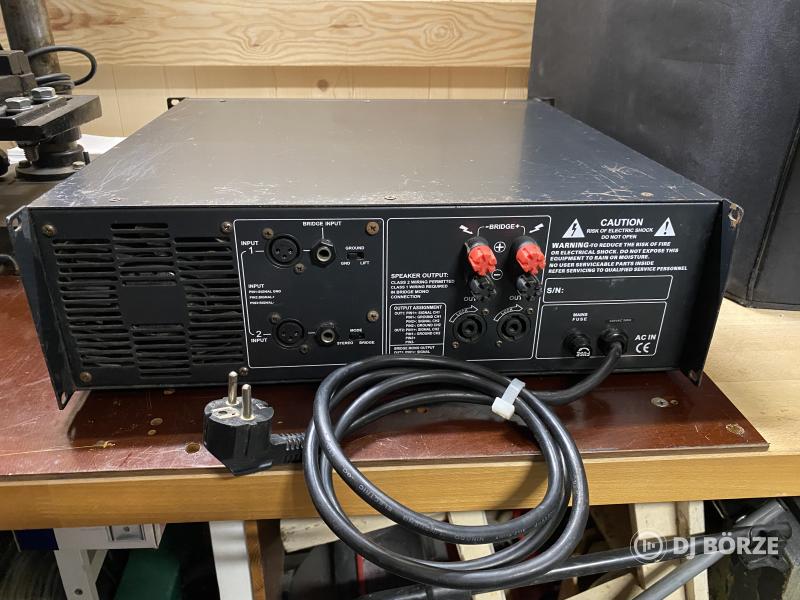 Aolong (Konzert) H3000, 2x1500W 4ohm, 2x950W 8 ohm, H osztályú végfok