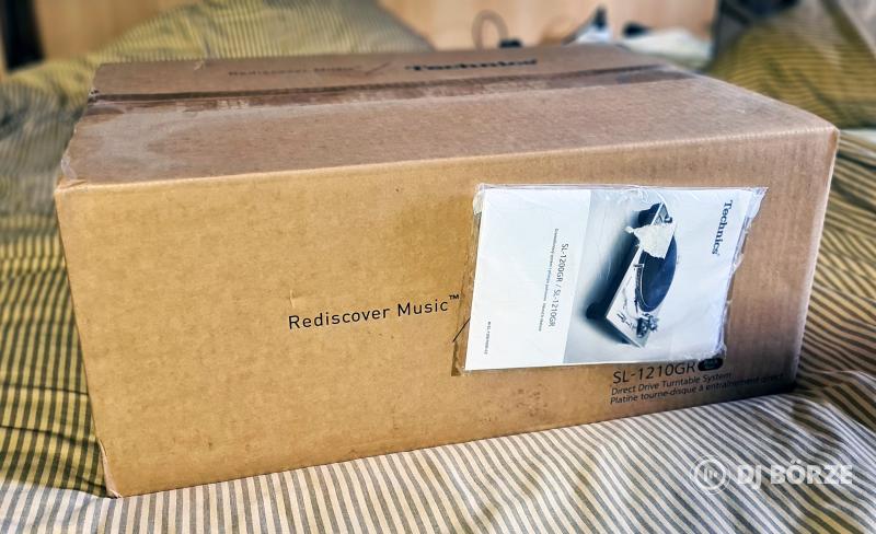 Eladó bontatlan Technics SL1210-GR lemezjátszó