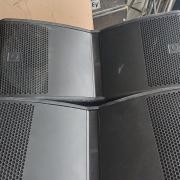 Turbosound hangfalak erősítővel