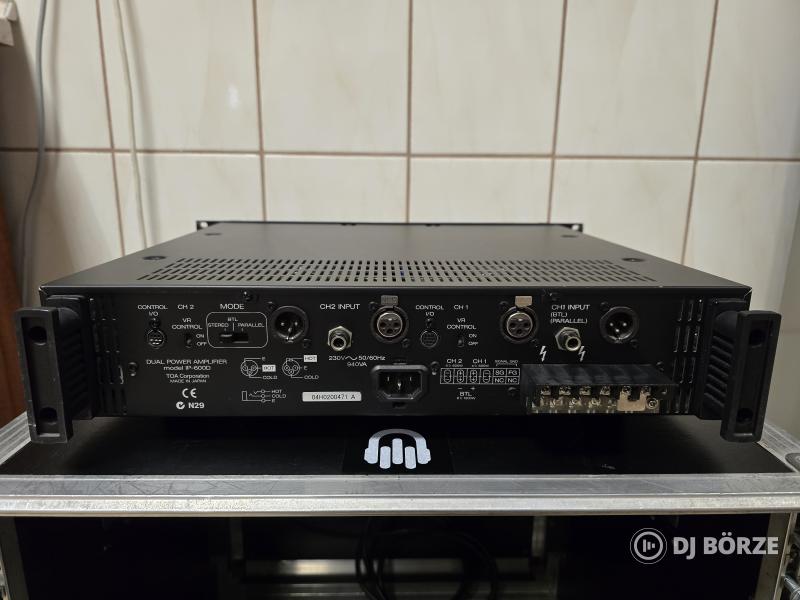 Dual Power Amplifier IP-600D végfok 2x600W Made in Japan