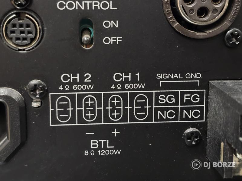 Dual Power Amplifier IP-600D végfok 2x600W Made in Japan