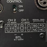 Dual Power Amplifier IP-600D végfok 2x600W Made in Japan