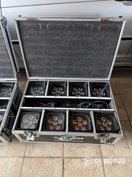 Akkumulátoros RGBWA-UV lámpa!