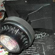 Monarch közép driver tölcsérrel , Monacor hangváltó