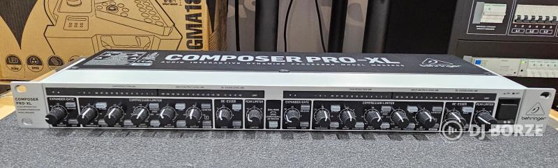 Behringer audio composer, graphic equalizer, 2/3 way crossover