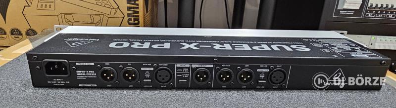 Behringer audio composer, graphic equalizer, 2/3 way crossover