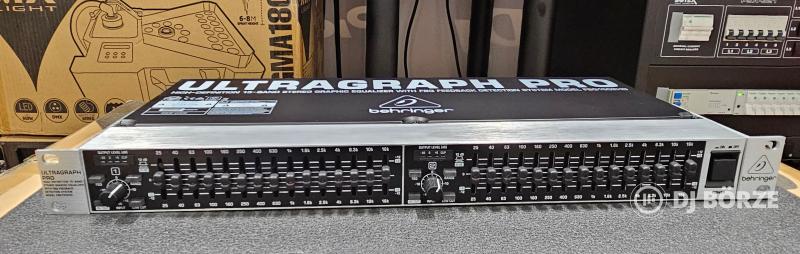 Behringer audio composer, graphic equalizer, 2/3 way crossover