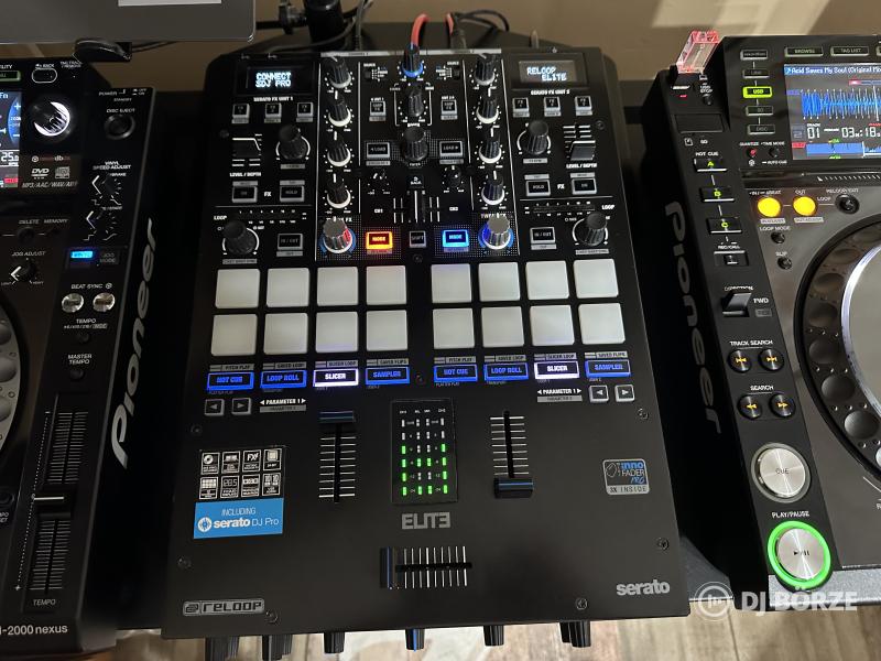 Eladó Reloop Elite 2 csatornás Serato DVS DJ keverő Beszámítás is lehet!