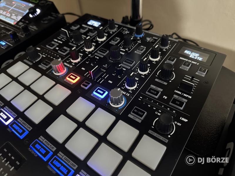 Eladó Reloop Elite 2 csatornás Serato DVS DJ keverő Beszámítás is lehet!