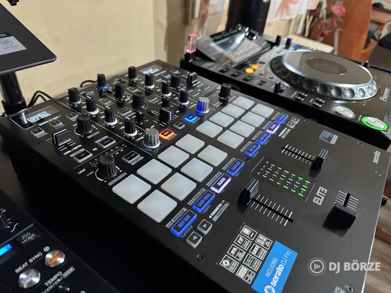 Eladó Reloop Elite 2 csatornás Serato DVS DJ keverő Beszámítás is lehet!