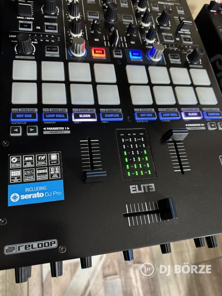Eladó Reloop Elite 2 csatornás Serato DVS DJ keverő Beszámítás is lehet!