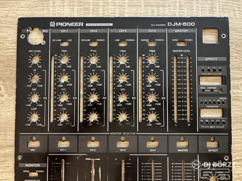 Pioneer DJM-500 előlap