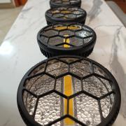 6 x 50 Watt COB + Led Színpadi Lámpa