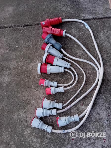 Ipari csatlakozók szerelve (beszámítás is)