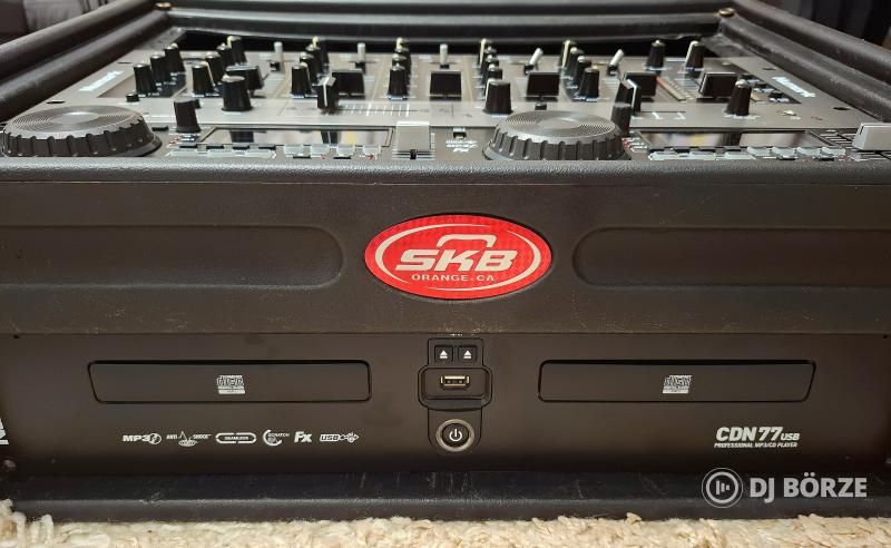 Numark C3 DJ keverő+CDN77 Usb lejátszó+SKB rack
