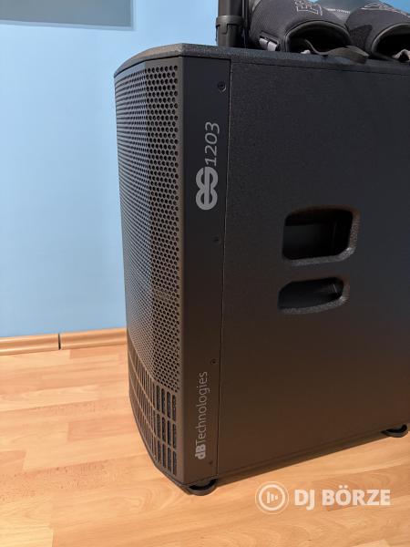 Eladó: 2 db dB Technologies ES1203 oszlopos PA rendszer – újszerű, 34 Hónap garanciával