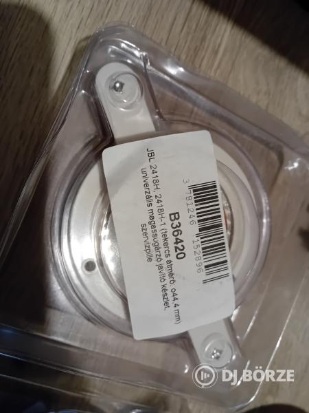 Driverek, pillék, passzív hangváltók, aktív hangfal erősítő modul (beszámítás is)