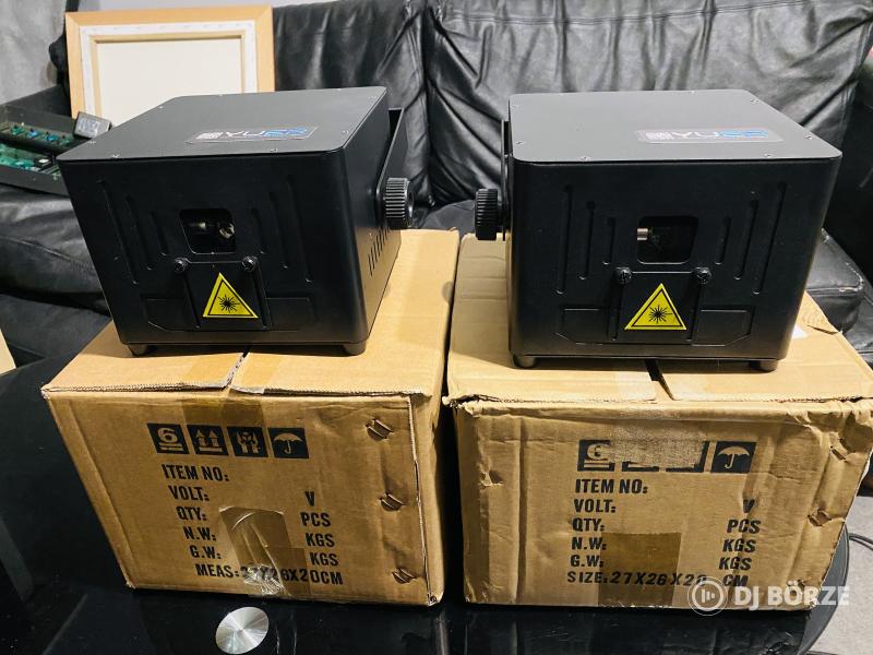 RGB Lézer 5W ILDA DMX Bluetooth