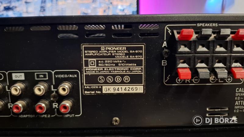 Pioneer sa-970 erősítő