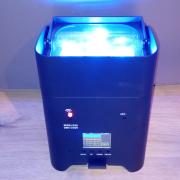 10db van!Akkus 6x18w rgbwa uv(beszámítás is)Bp.- Szeged