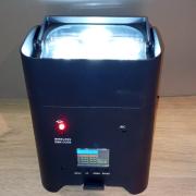 10db van!Akkus 6x18w rgbwa uv(beszámítás is)Bp.- Szeged