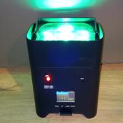 10db van!Akkus 6x18w rgbwa uv(beszámítás is)Bp.- Szeged