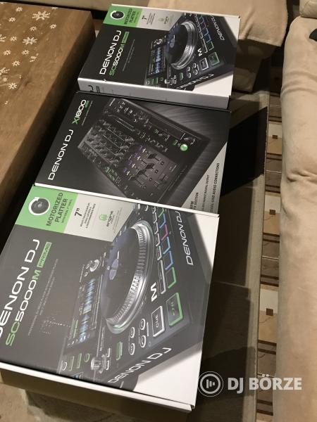 Gyűjtői állapotú ,dobozos, 2 db DENON SC5000M + 1 db DENON X1800 + MAGMA rack