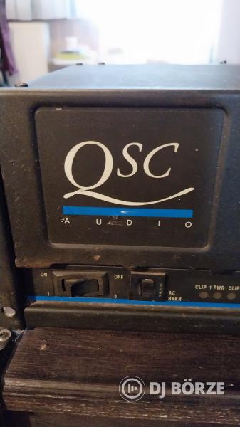 QSC végfok erősítő + 4 db M.N.C hangfal