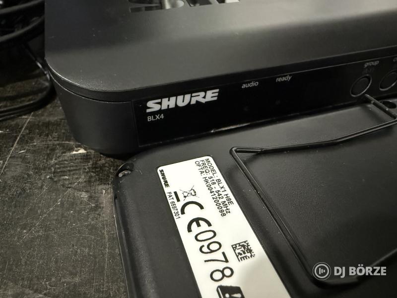 Shure fej mikrofon adó vevő új