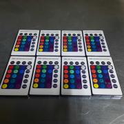 8 db infra távirányító led lámpákhoz