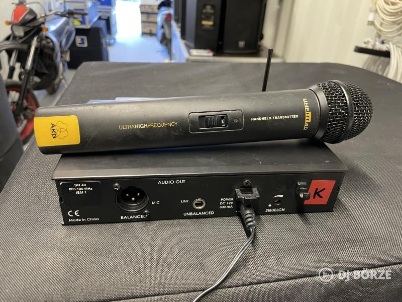AKG UhfSr40 vezeték nélküli mikrofon