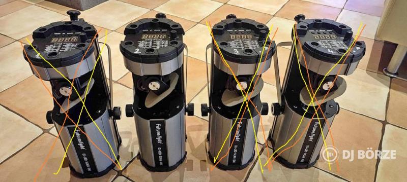 Discó fénytechnikák, Martin, Robe Spot XT150 DMX, TS-T5, derítő fény, robot lámpák, és egyebek