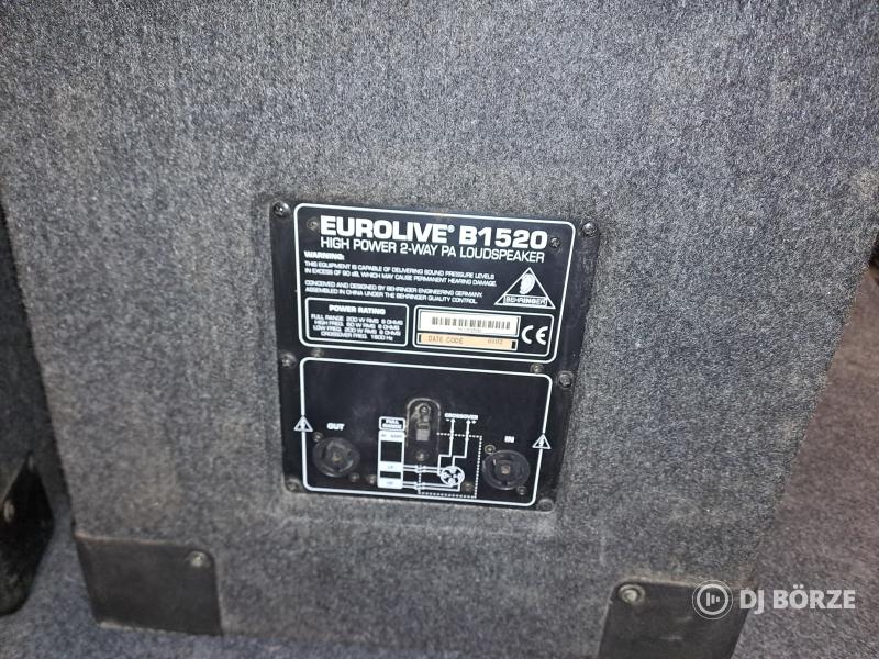 Behringer B1520 passzív hangfalpár