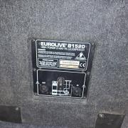 Behringer B1520 passzív hangfalpár