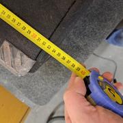 2 db filc bevonatú rack