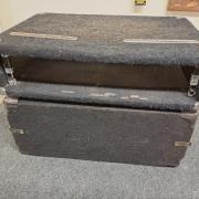 2 db filc bevonatú rack