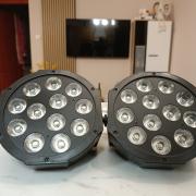 12 x 18 Watt RGBWA UV Par Lámpa Pár