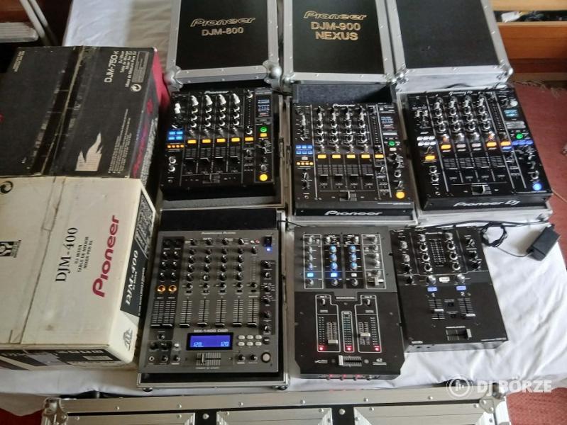 Pioneer DJM 900NEXUS 2, 800, 750MK2, 750, 400, S3 SERATO, XDJ-R1, MACKIE d.2, A A MX 1400 DSP