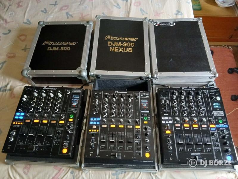 Pioneer DJM 900NEXUS 2, 800, 750MK2, 750, 400, S3 SERATO, XDJ-R1, MACKIE d.2, A A MX 1400 DSP