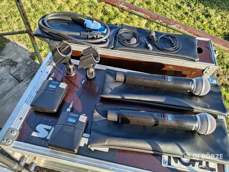 Shure QLXD vezetéknélküli mikrofon eladó.