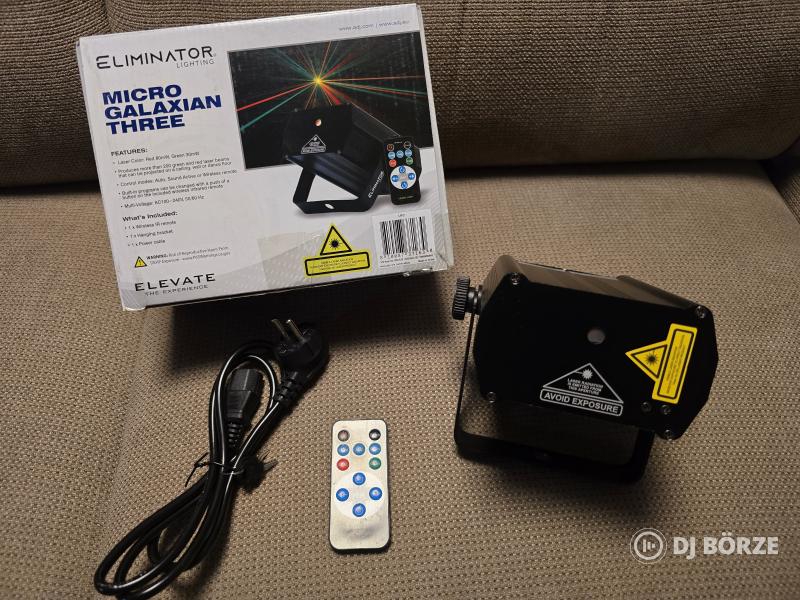 Eliminator Lighting Micro Galaxian Three Lézer