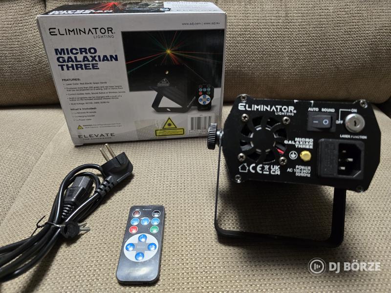 Eliminator Lighting Micro Galaxian Three Lézer