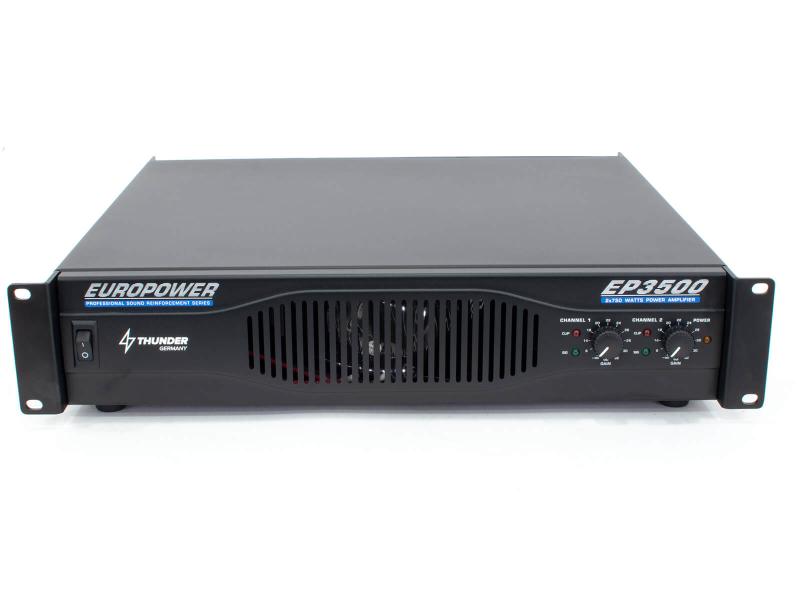 Thunder EP3500 végfok (2x1000W + beépített crossover)
