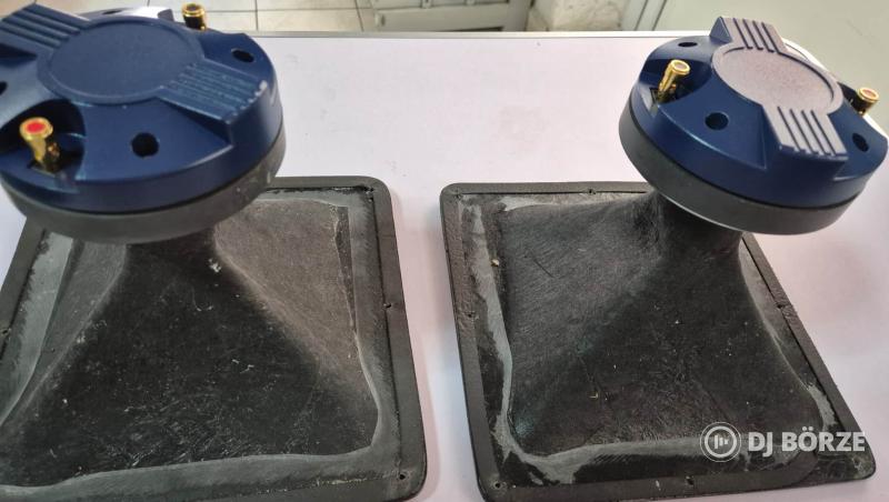 Magassugárzó driver tölcsérrel !