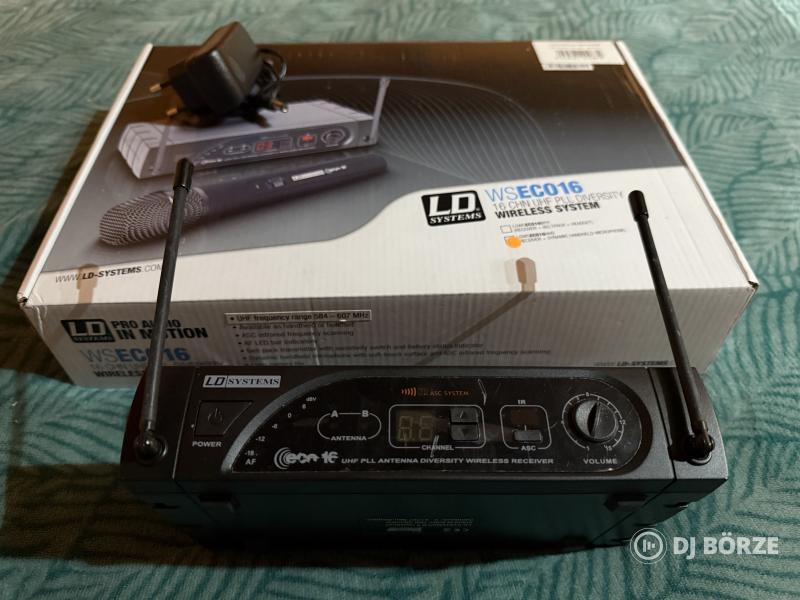 LD ECO16 vezeték nélküli mikrofonszett 584-607 MHz
