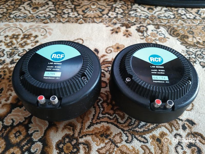 RCF N980-as 2 colos carbon membranos Driverek!